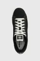 nero adidas Originals sneakers in camoscio