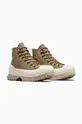 Tenisice Converse Chuck Taylor All Star Lugged Winter 2.0 zelena