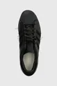 black Y-3 leather sneakers HP3127 SUPERSTAR