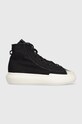 Кеди Y-3 IF7791 NIZZA HI текстильний чорний IF7791