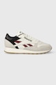 Reebok sneakers din piele Classic Leather piele întoarsă gri ID1587.100032769