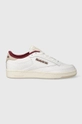 alb Reebok sneakers din piele Unisex