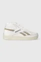 white Reebok leather sneakers Club C Form Hi Unisex