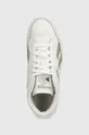 white Reebok leather sneakers Club C Form Hi