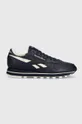 navy Reebok leather sneakers CLASSIC LEATHER Unisex