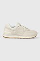 New Balance sneakersy 574 imitacja skóry licowej beżowy U574NWW