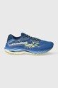 Mizuno pantofi de alergat Wave Rider 27 textil albastru J1GC2362