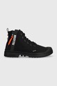 Tenisky Palladium SP20 UNZIPPED plochá čierna 78883.008.M