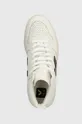 white Veja leather sneakers V-15