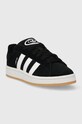 Велурени маратонки adidas Originals Campus0s HQ6638 черен AW23