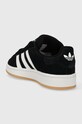 Обувки Велурени маратонки adidas Originals Campus0s HQ6638 черен