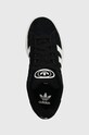 Велурени маратонки adidas Originals Campus0s черен HQ6638