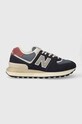 New Balance sneakers 574 textil albastru U574LGFN