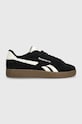 Tenisice Reebok Classic CLUB C imitacija zrnate kože crna 100033053