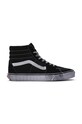 Vans trainers SK8-HI Stressed grain leather black VN0007NSMCG1