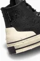 fekete Converse bőr sneaker Chuck 70