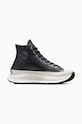 Δερμάτινα ελαφριά παπούτσια Converse Chuck 70 At-Cx πλατφόρμα μαύρο A07905C
