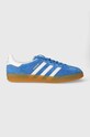 Tenisice adidas Originals Gazelle Indoor brušena koža plava H06260