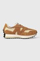 Tenisky New Balance 327 semišová koža hnedá U327WCI