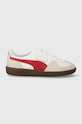 Kožené tenisky Puma Palermo 396464 biela SS25
