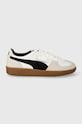 Кожени маратонки Puma Palermo изкуствена кожа бял 396464