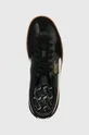 μαύρο Δερμάτινα αθλητικά παπούτσια Puma Palermo