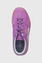 фиолетовой Замшевые кроссовки Puma Palermo