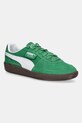 Puma sneakersy zamszowe Palermo Cobalt Glaze płaska zielony 396463