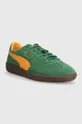 Semišové sneakers boty Puma Palermo zelená