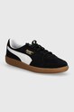 Σουέτ αθλητικά παπούτσια Puma Palermo Cobalt Glaze δέρμα σαμουά μαύρο 396463