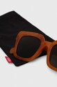 Akcesoria Vans okulary przeciwsłoneczne VN0A7PQZ96O1 brązowy