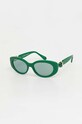 Swarovski okulary przeciwsłoneczne 5679539 LUCENT jednolita zielony 5679539