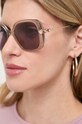 Slnečné okuliare Swarovski 5679548 MESMERA priesvitná 5679548