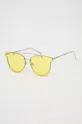 żółty Jeepers Peepers okulary przeciwsłoneczne Unisex