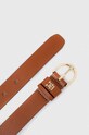 Tommy Hilfiger pasek skórzany AW0AW14939 brązowy AW23