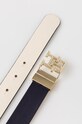 Αναστρέψιμη δερμάτινη ζώνη Tommy Hilfiger AW0AW14946 σκούρο μπλε AW23