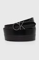Calvin Klein curea de piele negru K60K610790