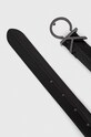 Kožený opasok Calvin Klein K60K610790 čierna AW23