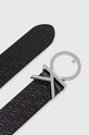 Calvin Klein pasek skórzany K60K610981 czarny AW23
