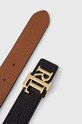 Lauren Ralph Lauren cintura in pelle bilaterale 412912039 multicolore AA00