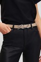 Кожен колан Karl Lagerfeld 235W3101 бежов