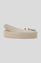 Accesorii Karl Lagerfeld curea de piele 235W3101 bej