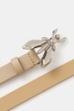 Кожаный ремень Patrizia Pepe 8W0016.L001 бежевый SS25