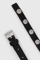 AllSaints pasek skórzany AS300681 czarny AW23