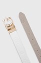 Guess pasek dwustronny JAMES BW7861.P3430 biały SS24