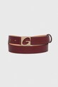 Guess pasek dwustronny bordowy BW7876.P3430