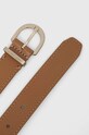 Calvin Klein pasek skórzany K60K610158 beżowy SS24
