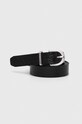 Calvin Klein pasek skórzany czarny K60K611295