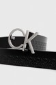 Calvin Klein pasek skórzany K60K611306 czarny AW23