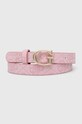 Guess pasek dziecięcy różowy J3YZ18.WFMF0.9BYX